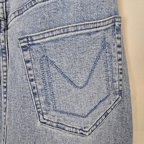 NWOT Show Me Your Mumu McEntire Maxi Denim Skirt size 28 - Picture 8 of 10